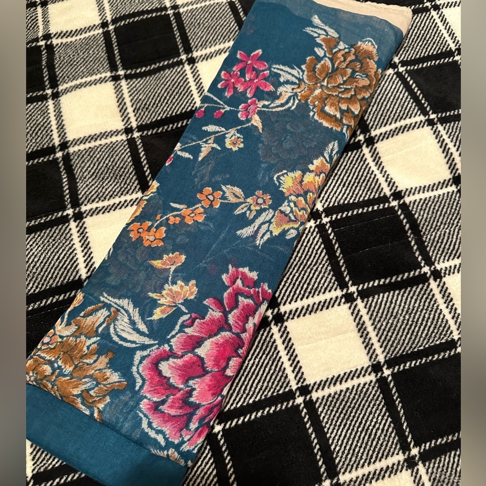 Beautiful floral scarf